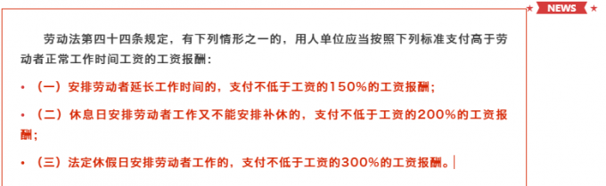 假期加班 | 五一加班5天抵平时上班11天