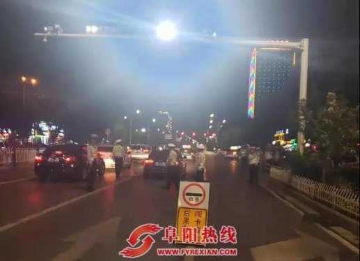 阜阳交警交叉互查酒驾