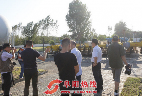 阜阳市互联网协会走进国祯燃气公司