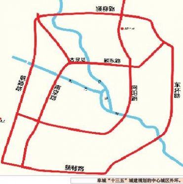 2017年阜阳将改造或新建一大批道路