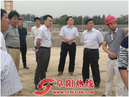 梁栋到界首市调研保障性安居工程建设情况