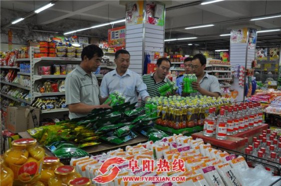 界首芦村加强食品安全检查