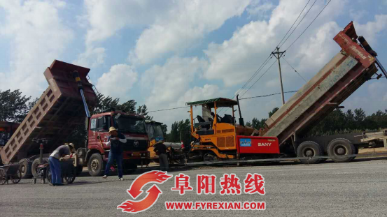 界首市按下道路建设“快进键”