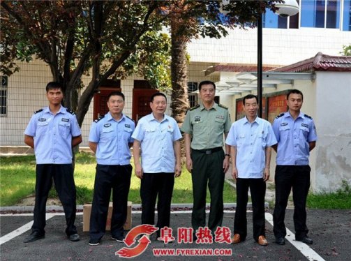 太和法院“八一”慰问驻地部队官兵