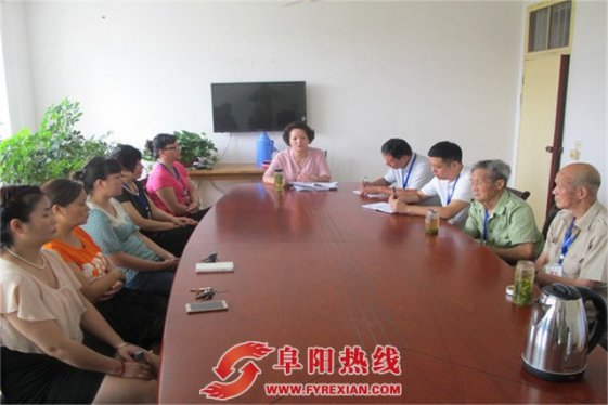 阜阳市颍州区民政局认真开展基层一线送党课活动