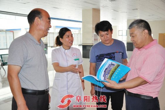 界首市督查组对医疗卫生行业文明创建进行督查