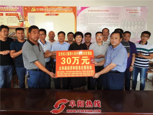 太和爱心企业家捐资30万建设光伏发电站 惠及贫困户