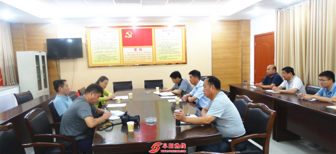 阜阳市政府副秘书长、质监局长王泾波 到太和调研指导工作