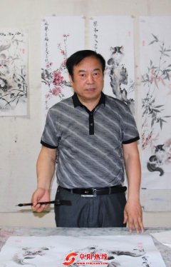 著名画家张景蕙莅临太和文化艺术交流中心