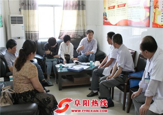省专家组督导颍泉区结核病防治工作