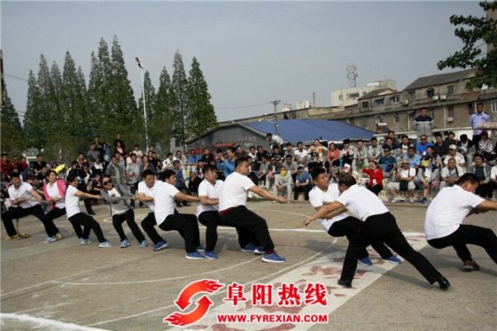 界首市住建系统职工拔河赛   聚集凝聚力