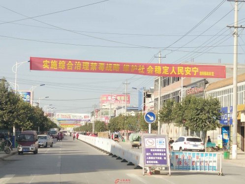界首市泉阳镇积极开展综治宣传活动