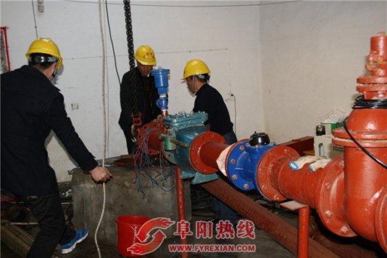 检修泵站提高小区供水质量
