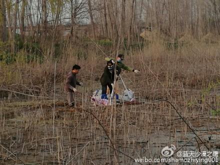阜阳沙颍河惊现一具浮尸