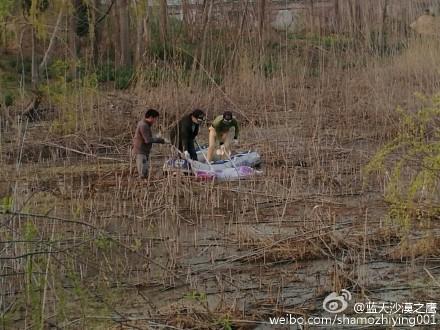 阜阳沙颍河惊现一具浮尸