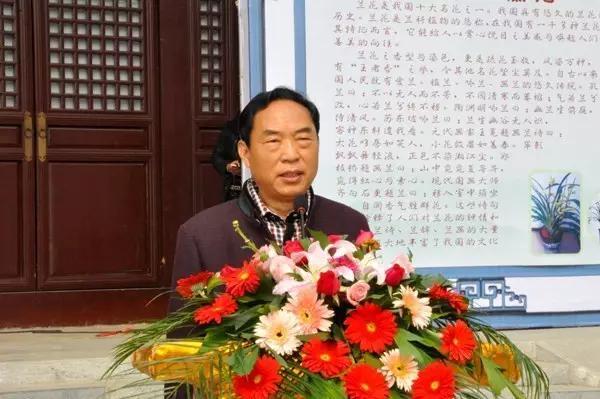 阜阳生态园首届兰韵·丹青兰花艺术展开幕