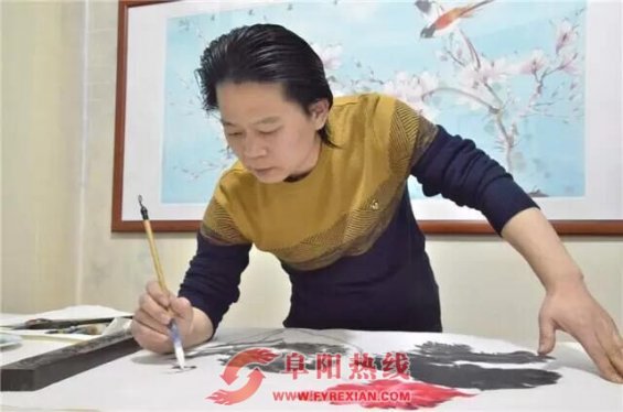 著名画家陈明信做客太和文化艺术交流中心