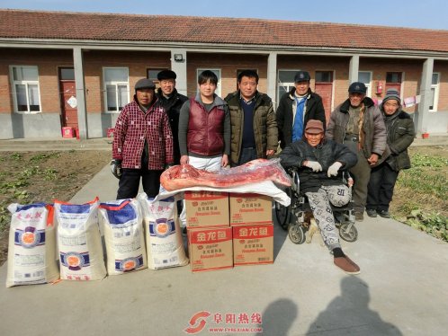 界首市舒庄镇：爱心暖新春，浓浓敬老情