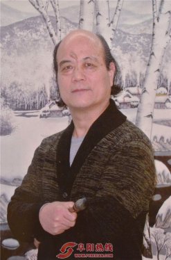 著名冰雪山水画家李怀玉做客太和文化艺术交流中心