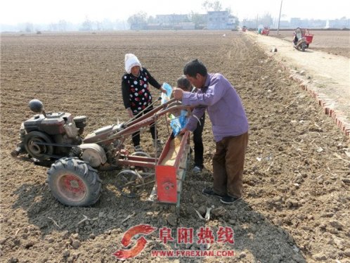 界首市舒庄镇：抢抓农时忙秋种