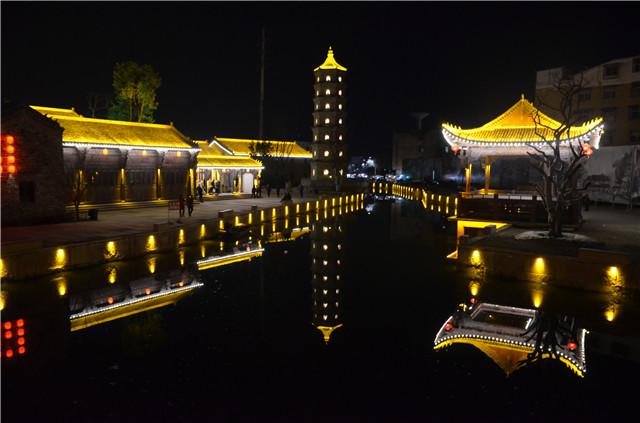 梦幻而冶艳 探秘颍上陶醉般的夜景