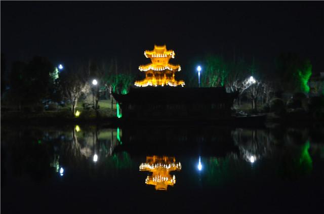 梦幻而冶艳 探秘颍上陶醉般的夜景